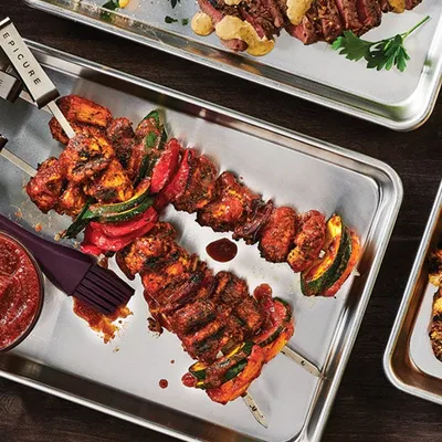 BBQ Bomb Chicken Skewers