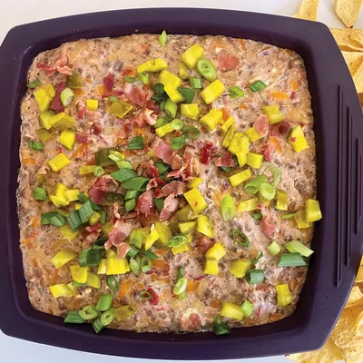 Bacon Cheeseburger Dip