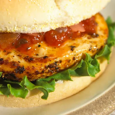 Balsamic-glazed Chicken Breast Sandwiches