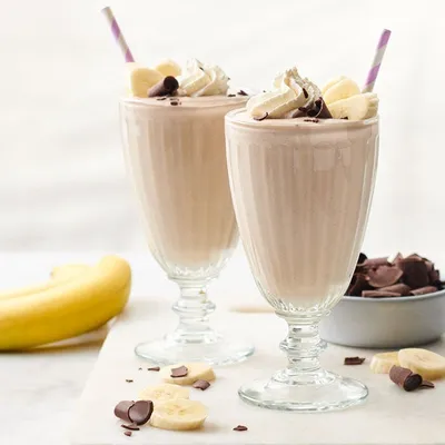 Banoffee Protein Milkshake