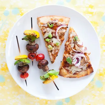 Barbecued Chicken Pizza
