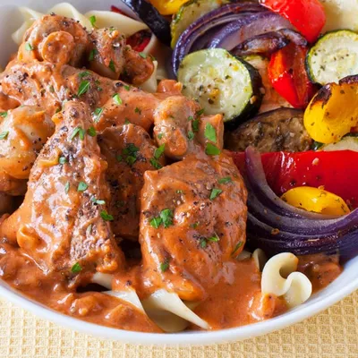 Beef Sirloin Stroganoff