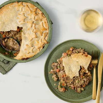 Beef Stroganoff Pot Pie
