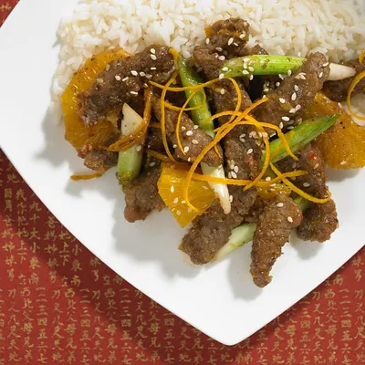 Beef and Orange Stir-fry