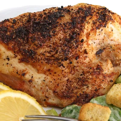 Blackened Chicken with Cajun Seasoning