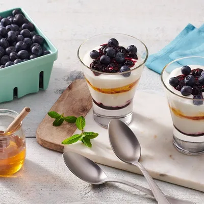 Blueberry Honey Parfait