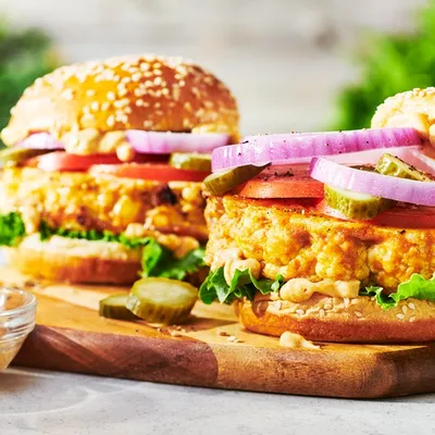 Butter Chicken Cauliflower Sandwich