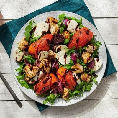 Capri Grilled Chicken Kebabs