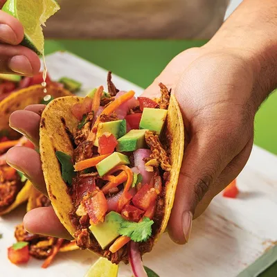 Chicken Barbacoa Tacos