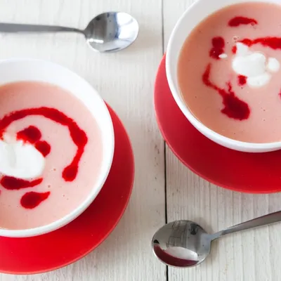 Chilled Scarlet O Watermelon Soup