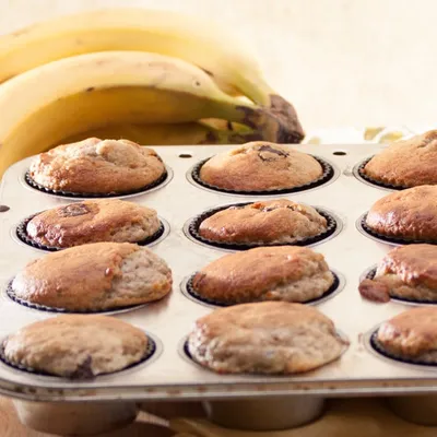 Chocolate Banana Muffins