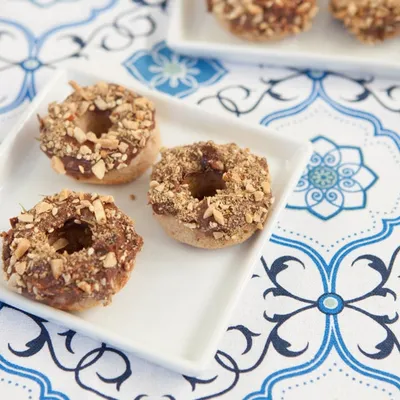 Chocolate Dukkah Donuts