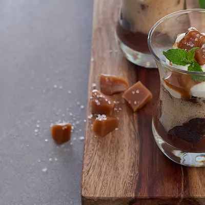 Chocolate Turtle Trifle