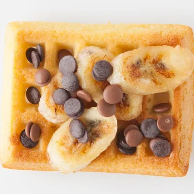 Chunky Monkey Waffles
