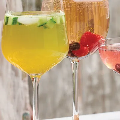 Cool as a Cucumber Wine Spritzer