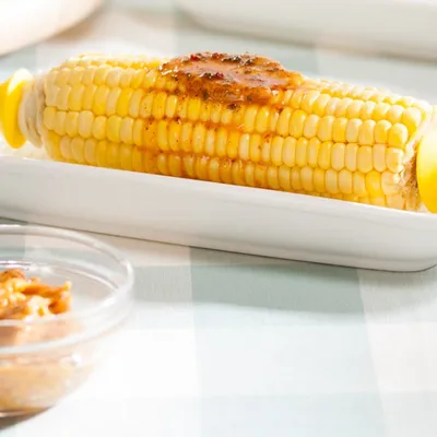 Corn on the Cob with Chili Lime Butter
