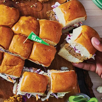 Curried Beef Sliders