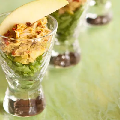 Curried Tuna Salads for Verrines
