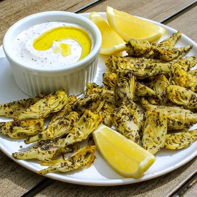 Easy Roasted Artichoke Hearts  