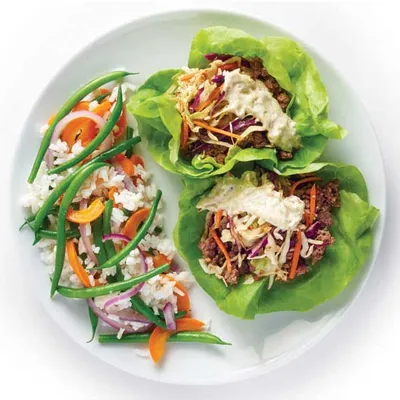 Easy Asian Lettuce Wraps