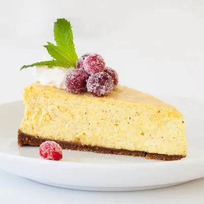 Eggnog Cheesecake