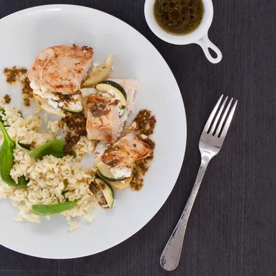 Pesto Stuffed Chicken Breasts