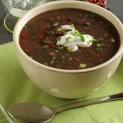 Fast and Spicy Bean Soup