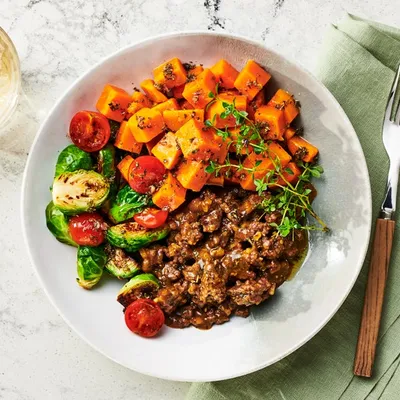 Festive Meal in a Bowl