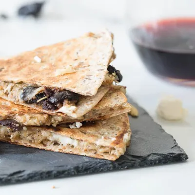 Greek-style Quesadillas