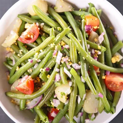 Green Bean and Tomato Salad