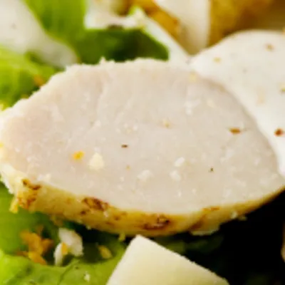 Grilled Chicken Curry Caesar Salad