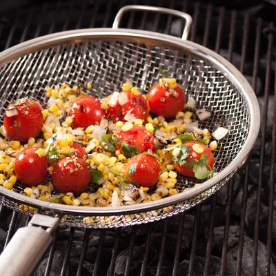 Grilled Corn Salsa