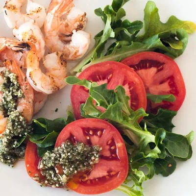 Grilled Fisherman’s Wharf Prawns with Paris Bistro Sauce