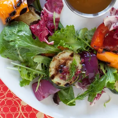 Grilled Summer Vegetable Salad