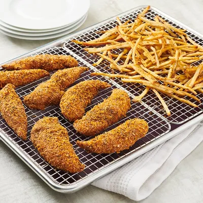 Grown Up Chicken Strips & Matchstick Fries