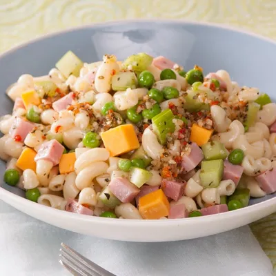 Ham and Cheese Pasta Salad