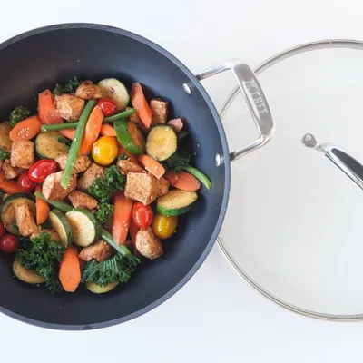 Harissa Chicken Vegetable Stir-fry