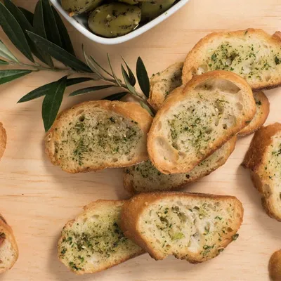 Herb & Garlic Crostini