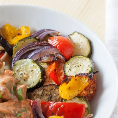 Herb & Garlic Roasted Vegetables