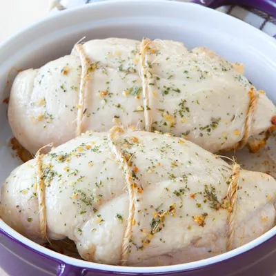 Herbed Sage & Apple-stuffed Chicken
