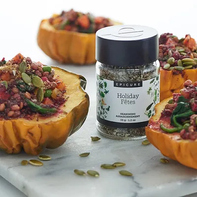 Holiday Stuffed Squash