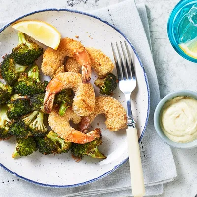 Honey Garlic Shrimp & Broccoli 