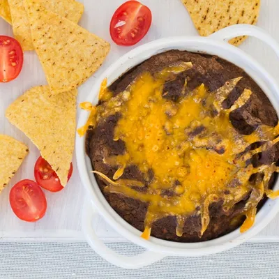 Hot Black Bean Dip