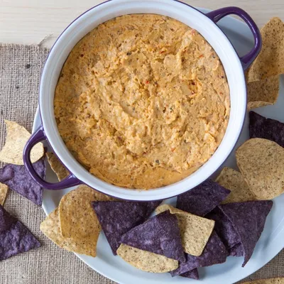 Hot Cheesy Salsa Dip