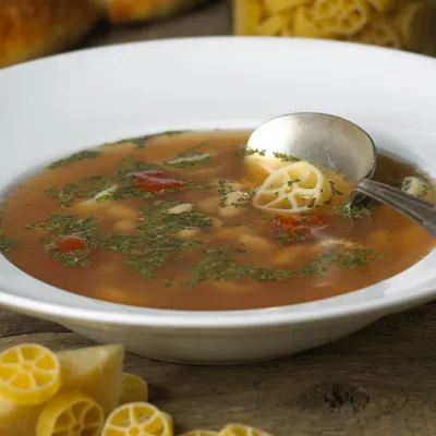 Italian Bean and Pasta Soup