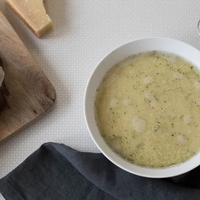 Italian Egg Drop Soup (Stracciatella)