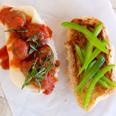 Italian Meatball Sandwiches