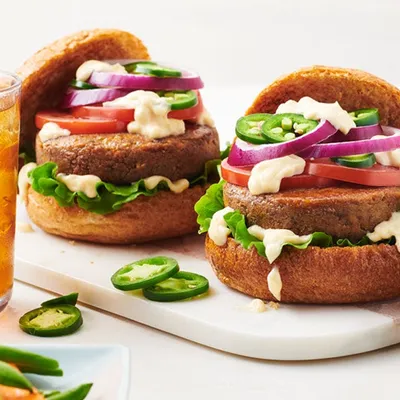 Jalapeño Veggie Burger