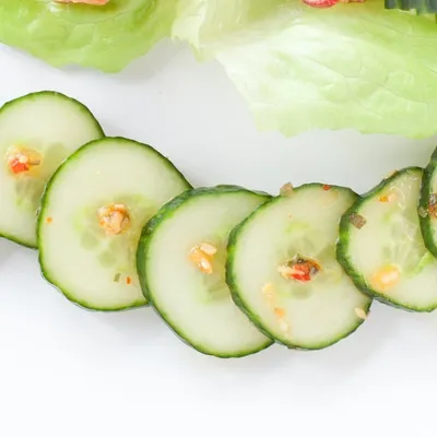 Japanese Sunomono Cucumber Salad