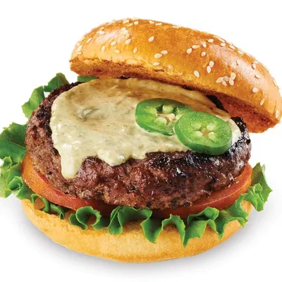 Kickin’ Jalapeño Burgers
